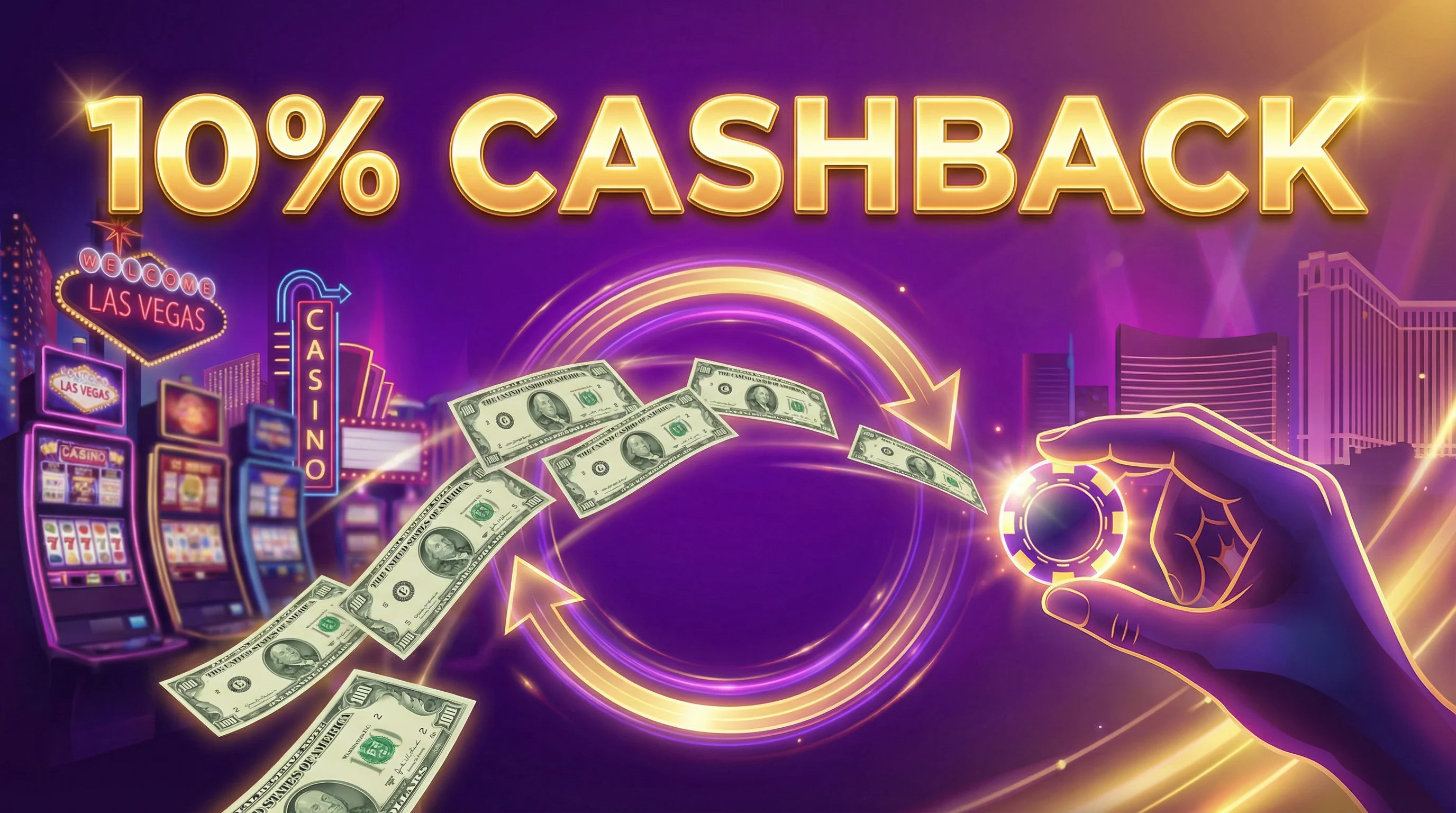 Promoción de cashback semanal del 10%