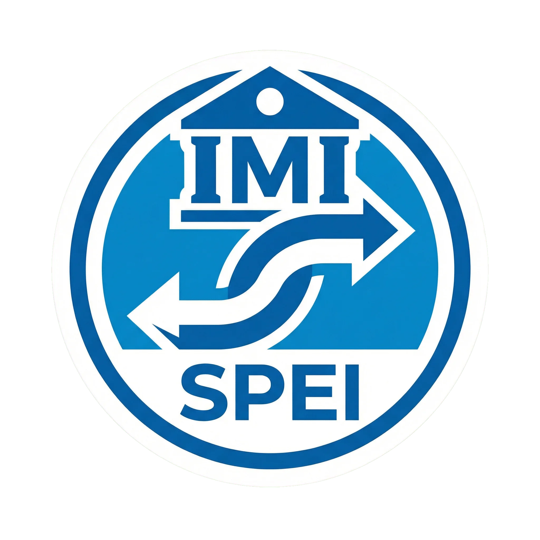 Logo de SPEI para transferencias bancarias instantáneas